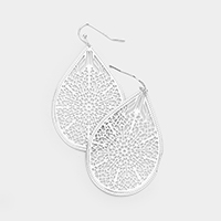 Floral Droplet Filigree Earrings