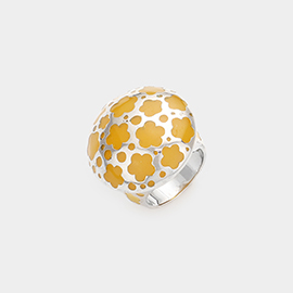 Flower Patterned Ring