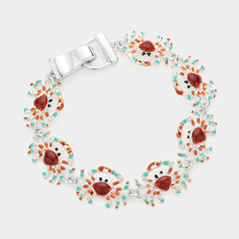 Crab Link Magnetic Bracelet