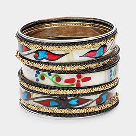 15PCS - Stackable Bangle Bracelets