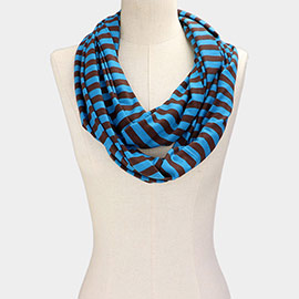 Striped Infinity Scarf