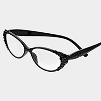 Side Crystal Reading Glasses