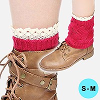 Cutie Pie Acrylic Leg Warmer/ Boot Topper