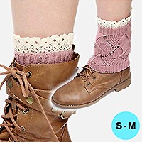 Cutie Pie Acrylic Leg Warmer/ Boot Topper