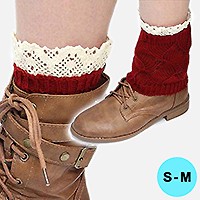 Cutie Pie Acrylic Leg Warmer/ Boot Topper