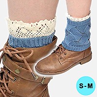 Cutie Pie Acrylic Leg Warmer/ Boot Topper