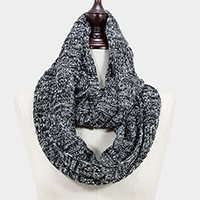 Acrylic Knitted Infinity Scarf