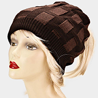 Open Top Acrylic Weave Hat