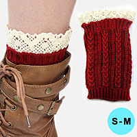 Cutie Pie Acrylic Leg Warmer/ Boot Topper