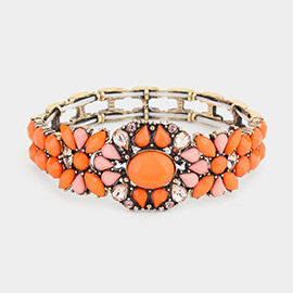 Provincial Flower Stretch Bracelet