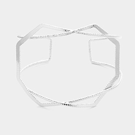 Geometric Cuff Bracelet