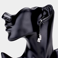 Virgo - Zodiac Sign Dangle Earrings