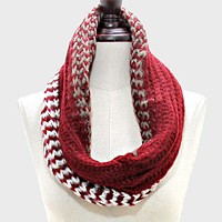 Twisted Yarn Infinity Scarf