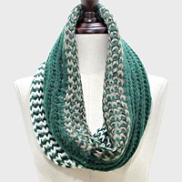 Twisted Yarn Infinity Scarf