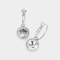 Genuine Crystal Dangle Earrings