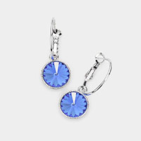 Genuine Crystal Dangle Earrings