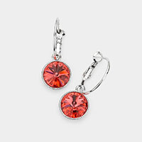 Genuine Crystal Dangle Earrings