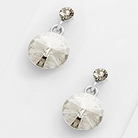 Genuine Crystal Drop Earrings