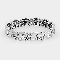 VINTAGE CUTE ELEPHANT STRETCHABLE BRACELET