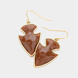 Arrowhead earrings