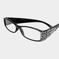 Crystal embellished reading glasses