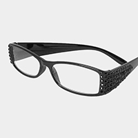 Crystal embellished reading glasses