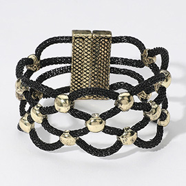 Lattice Metal Mesh Bracelet