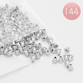 144PCS - Earring Bullet Clutch Backs