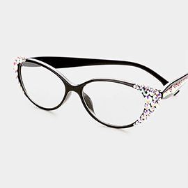 Side Crystal Reading Glasses