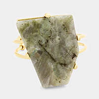 Geo Marble Cuff Bracelet