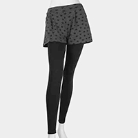 Star Short Ankle Heavy Leggings