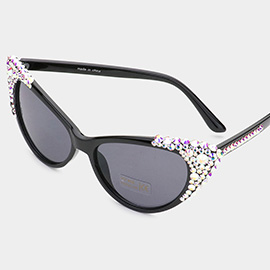 Bubbly Leopard Cat Eye UV Sunglasses