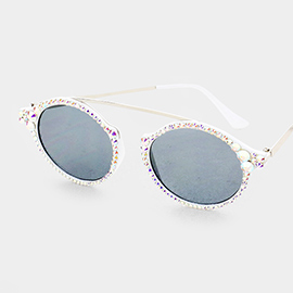 Crystal Austrian Metal Connection Sunglasses