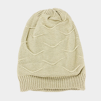 Solid Knit Beanie Hat