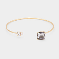 Cubic Zirconia Cuff Bracelet