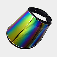 Hologram Fashion Visor Sun Hat