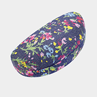 Floral Pattern Shell Eyewear Case