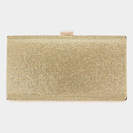 Bling Rectangle Evening Clutch / Crossbody Bag