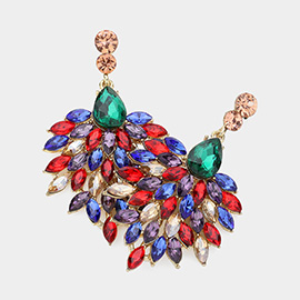 Marquise Oval Cluster Shourouk Earrings