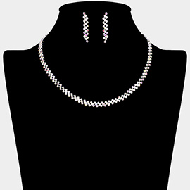 Rhinestone Collar Necklace