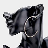 Beaded Hoop Earrings  