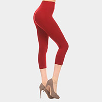 Solid High Waist Leggings