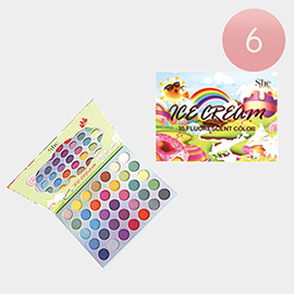 6PCS - Fluorescent 35 Colors Palettes