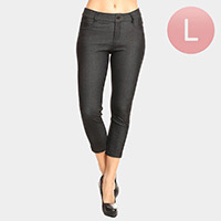 Classic Solid Skinny Jeggings