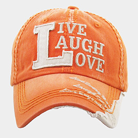 LIVE LAUGH LOVE Vintage Baseball Cap