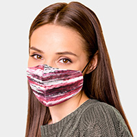 Abstract Cotton Fashion Mask