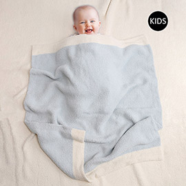 Pastel Colored Kids Throw Blanket