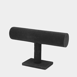 Velvet T-bar Jewelry Display Stand