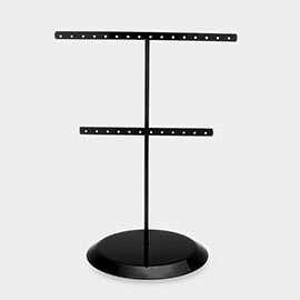 Metal T-bar Jewelry Display Stand