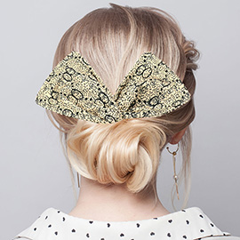 Luxury Patterned Deft Bun Maker Hairband